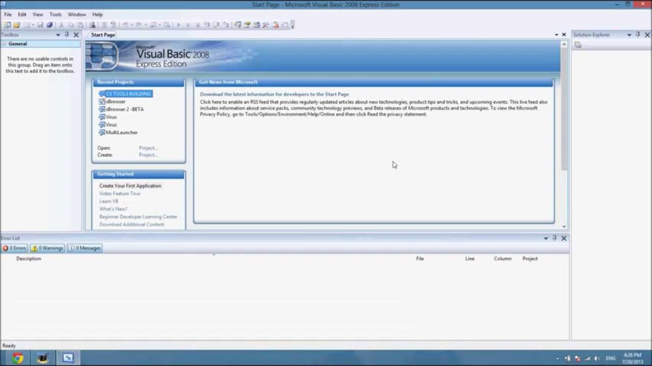 Visual basic 2008 express edition registration key generator